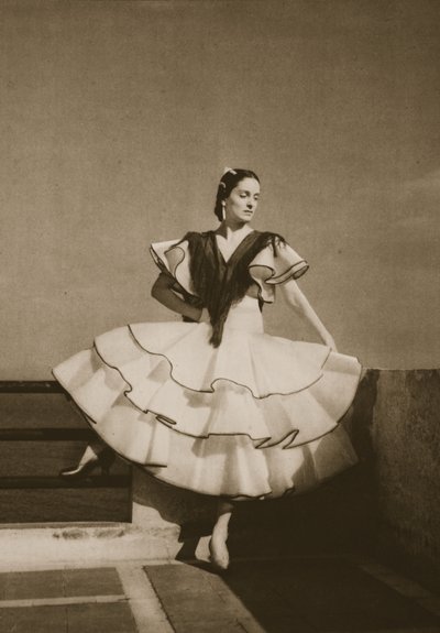 Ana Ricarda, uit Grand Ballet de Monte-Carlo, 1949 door French Photographer